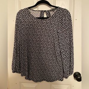 Long sleeve blouse